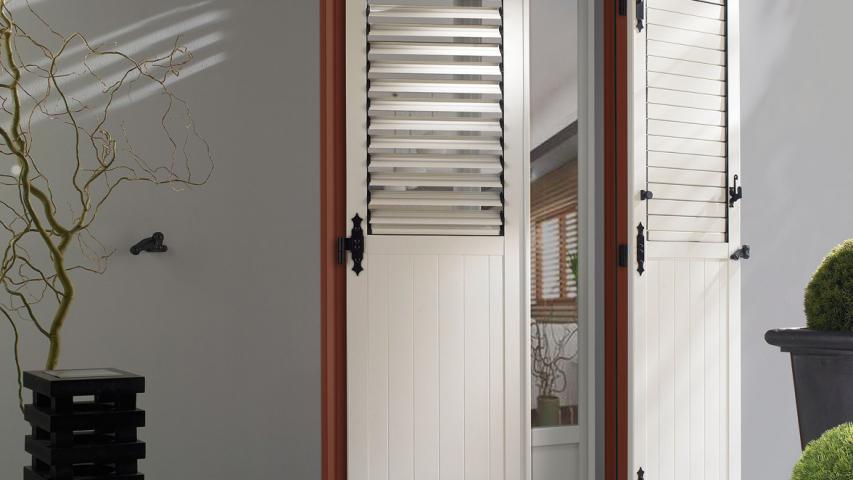 Volet aluminium persienne à cadre - Isolation service