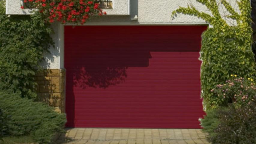 porte de garage roulante